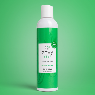 Envy CBD – Aloe Vera 300MG Broad Spectrum CBD Topical Best Sales Price - Tincture Oil