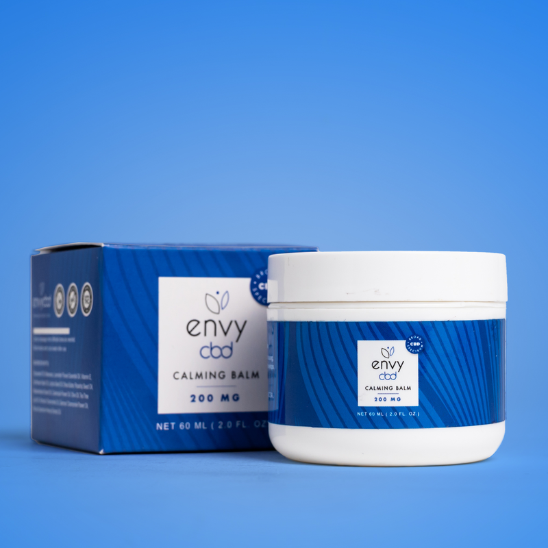 Envy CBD – Calming Balm 200MG Broad Spectrum CBD Topical Best Sales Price - Tincture Oil