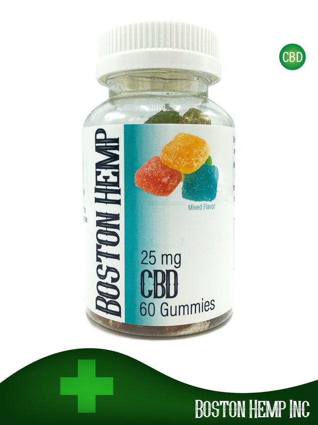 Boston Hemp CBD Gummies – Multi-flavored, 60 Count Best Sales Price - Gummies