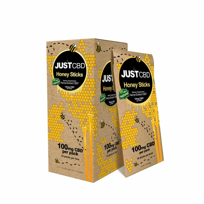 JustCBD - CBD Honey Sticks Best Sales Price - Edibles