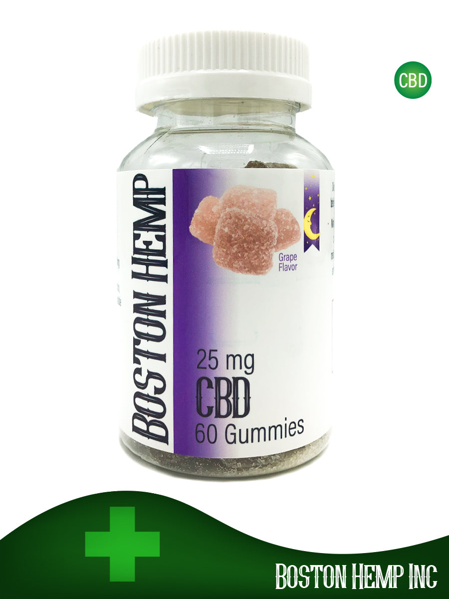 Boston Hemp Nighttime CBD Gummies – Grape & Melatonin, 60 Count Best Sales Price - Gummies