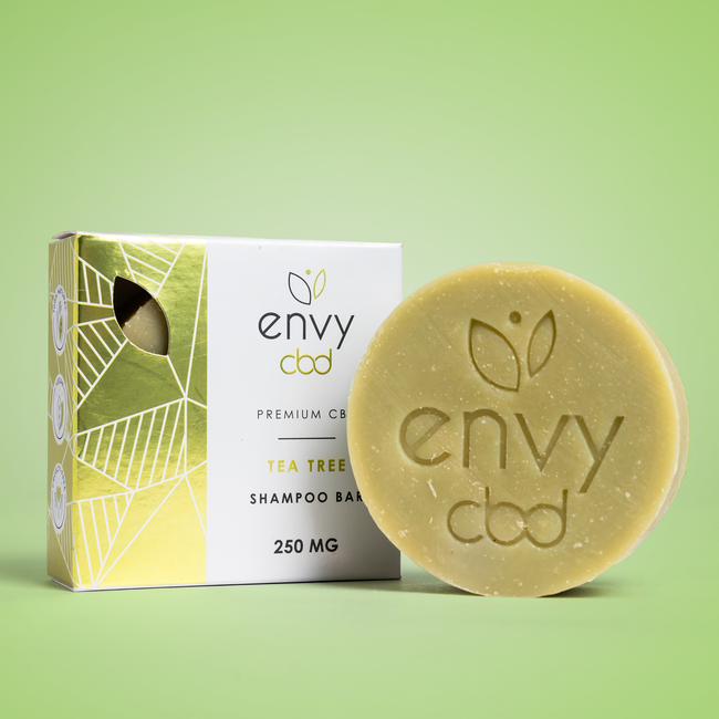 Envy CBD – Shampoo Bar 250MG Broad Spectrum CBD Topical Best Sales Price - Tincture Oil