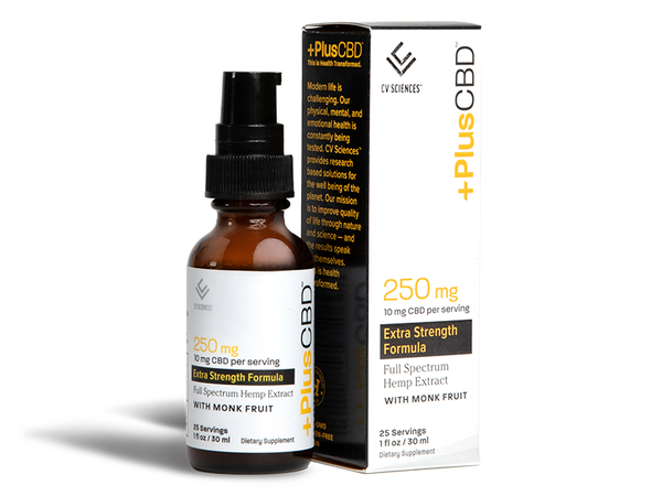 PlusCBD CBD OIL 250MG 1OZ UNFLAVORED Best Sales Price - Tincture Oil