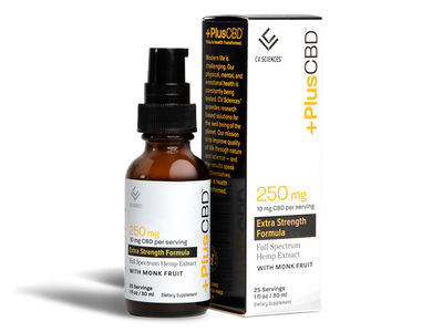 PlusCBD CBD OIL 250MG 1OZ UNFLAVORED Best Sales Price - Tincture Oil