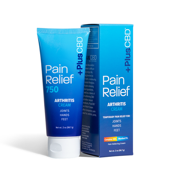 PlusCBD CBD Pain Relief ARTHRITIS Cream 2oz Best Sales Price - Topicals