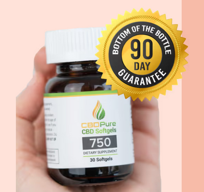 CBDPure CBD Softgel Pills 750 Best Sales Price - Edibles