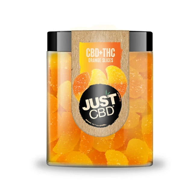 JustCBD - CBD + THC Orange Slices