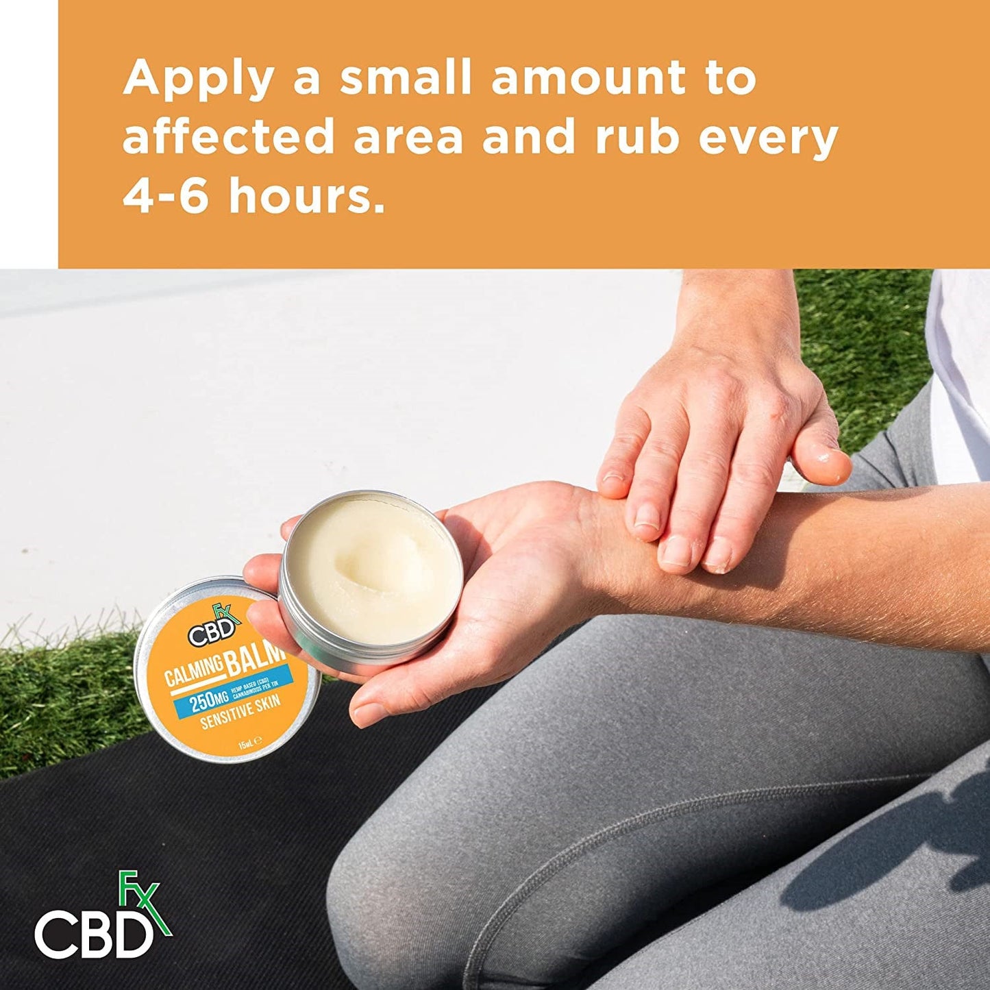 CBDfx Calming Balm 250mg CBD Best Sales Price - Topicals