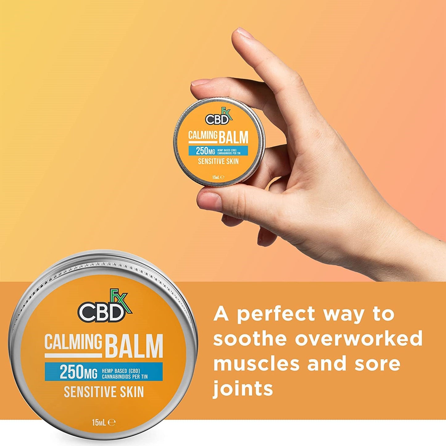 CBDfx Calming Balm 250mg CBD Best Sales Price - Topicals