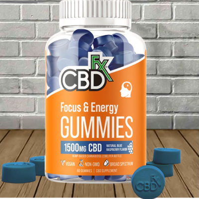 CBDfx Focus & Energy Gummies 1500mg Best Sales Price - Gummies