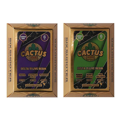 Cactus Labs Gold Reserve Collection Six Shooter Delta 11 Live Resin Best Sales Price - CBD