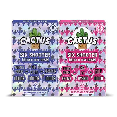 Cactus Labs Six Shooter Delta 11 Live Resin Disposable Device Best Sales Price - Vape Pens