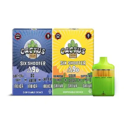 Cactus Labs Six Shooter Delta 9o Disposable Device Best Sales Price - Vape Pens