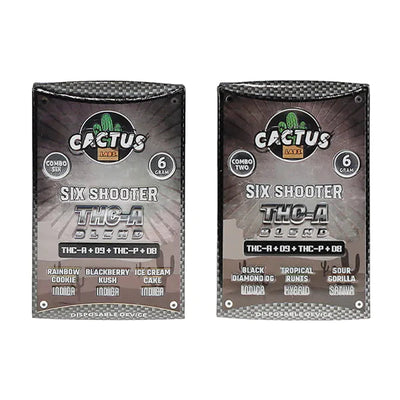 Cactus Six Shooter THC-A Blend THC-A+D9+THC-P+D8 Best Sales Price - CBD