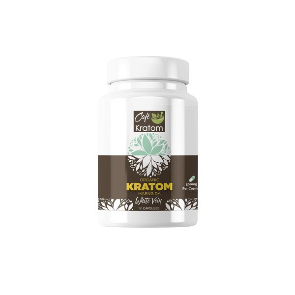 Cafe Kratom 500mg Per Capsule | 30ct | 120ct | 240ct Capsules Best Sales Price - Kratom