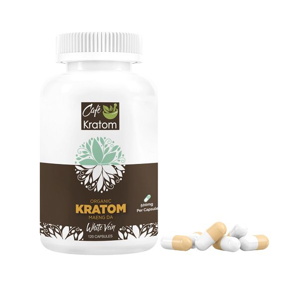 Cafe Kratom 500mg Per Capsule | 30ct | 120ct | 240ct Capsules Best Sales Price - Kratom