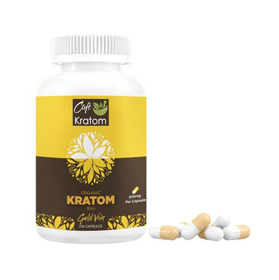 Cafe Kratom 500mg Per Capsule | 30ct | 120ct | 240ct Capsules Best Sales Price - Kratom