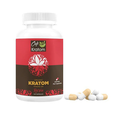 Cafe Kratom 500mg Per Capsule | 30ct | 120ct | 240ct Capsules Best Sales Price - Kratom