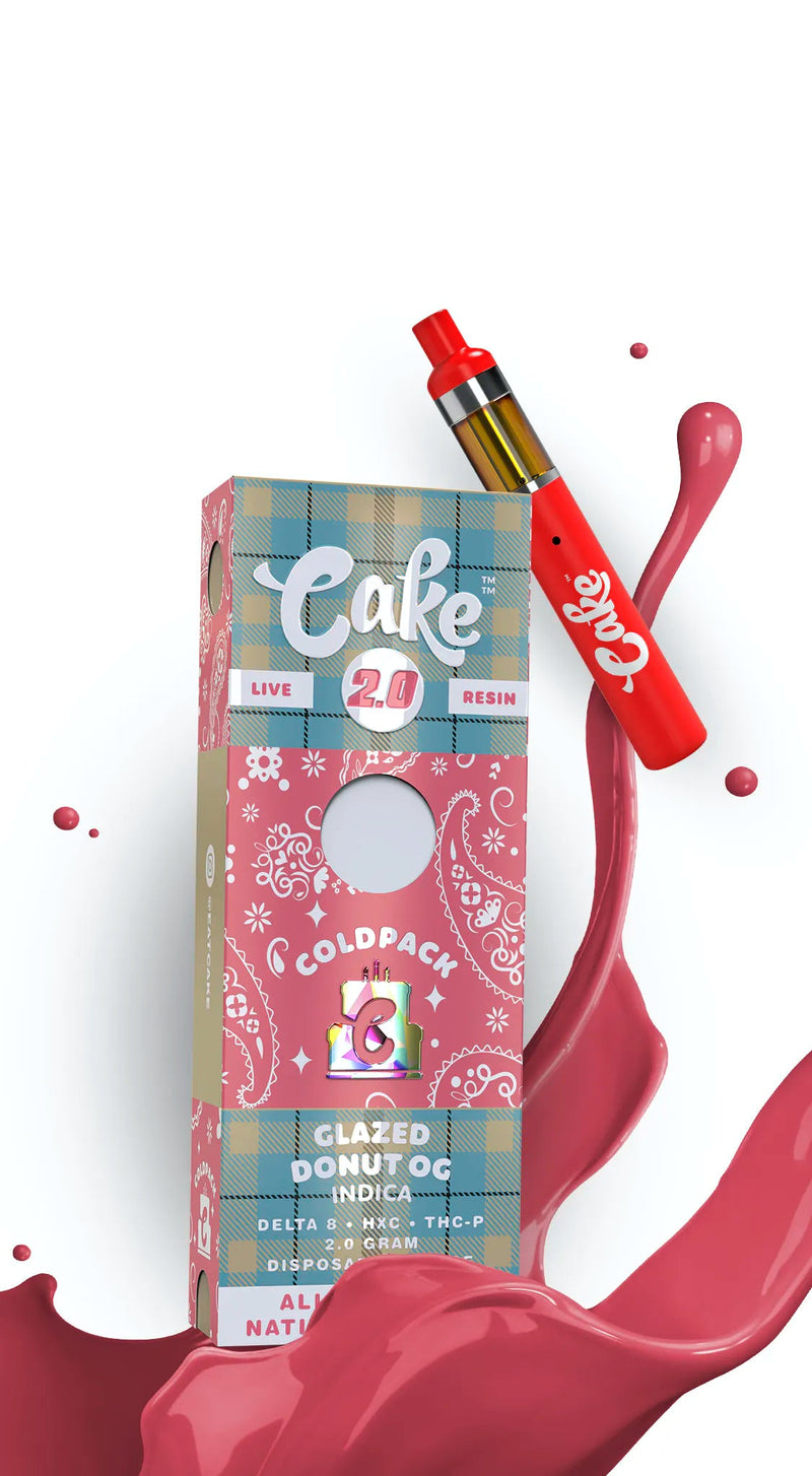 Cake 2.0 Coldpack D8 + HXC + THCP Disposables (2g) Best Sales Price - Vape Pens