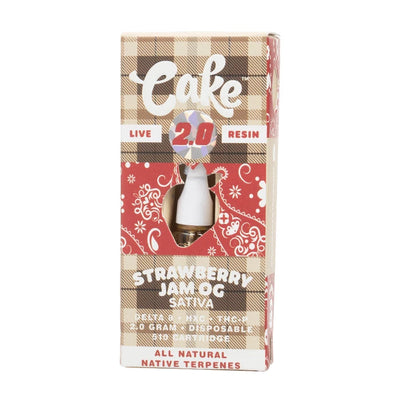 Cake Cold Pack Live Resin 510 Cartridges (2g) Best Sales Price - Vape Cartridges