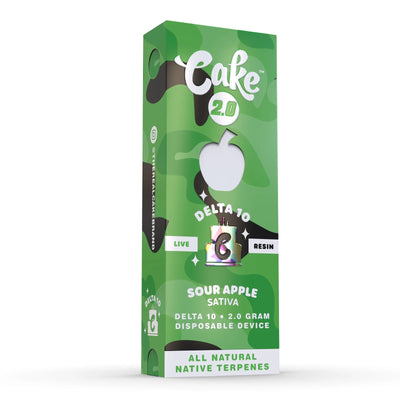 Cake Delta 10 Live Resin Disposables (2.0g) Best Sales Price - Vape Pens