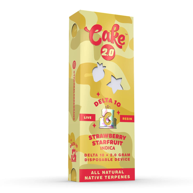 Cake Delta 10 Live Resin Disposables (2.0g) Best Sales Price - Vape Pens