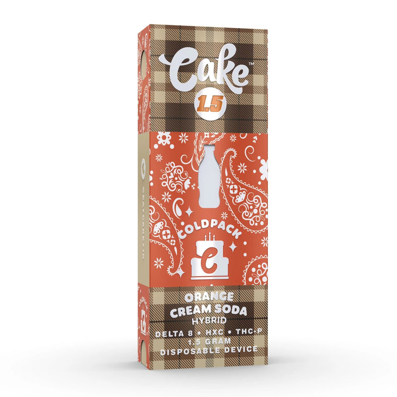 Cake Orange Cream Soda D8 + HXC + THC-P Disposable (1.5g)
