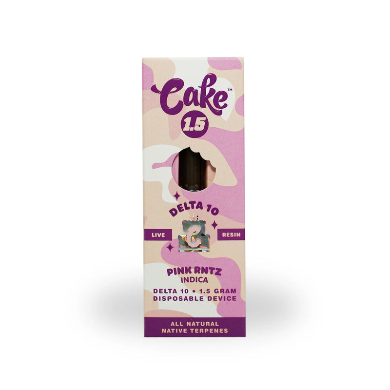 Cake Pink Runtz Live Resin Delta 10 Disposable (1.5g) Best Sales Price - Vape Pens