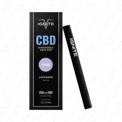 Calm Lavender CBD Ignite 250mg Best Sales Price - Vape Pens