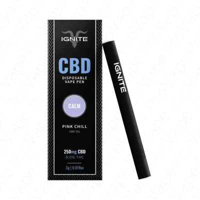 Calm Pink Chill CBD Ignite 250mg Best Sales Price - Vape Pens