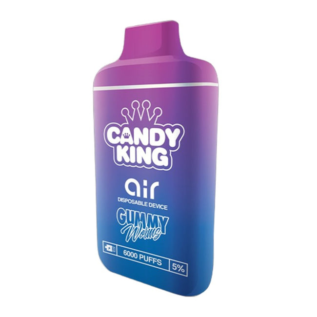 Candy King Air 6000 Puffs TFN Disposable Vape - 13ML Gummy Worms Best Sales Price - Vape Pens