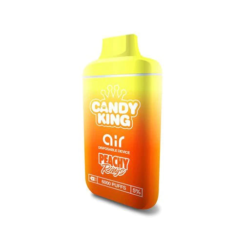 Candy King Air 6000 Puffs TFN Disposable Vape - 13ML Peachy Rings Best Sales Price - Disposables