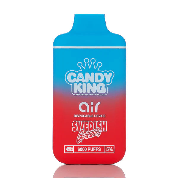 Candy King Air 6000 Puffs TFN Disposable Vape 13ML Swedish Gummies Best Sales Price - Disposables