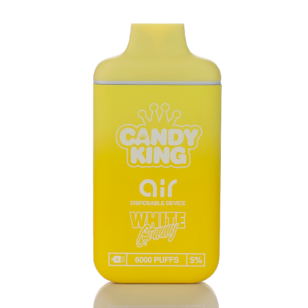 Candy King Air 6000 Puffs TFN Disposable Vape - 13ML White Gummy Best Sales Price - Vape Pens