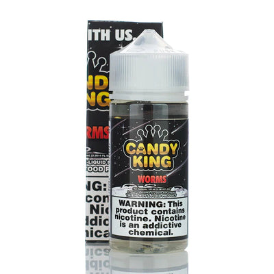 Candy King No Nicotine Vape Juice 100ml Worms Best Sales Price - eJuice