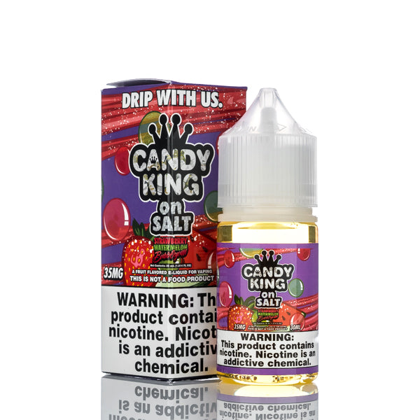 Candy King on Salt - Strawberry Watermelon Bubblegum - 30ml