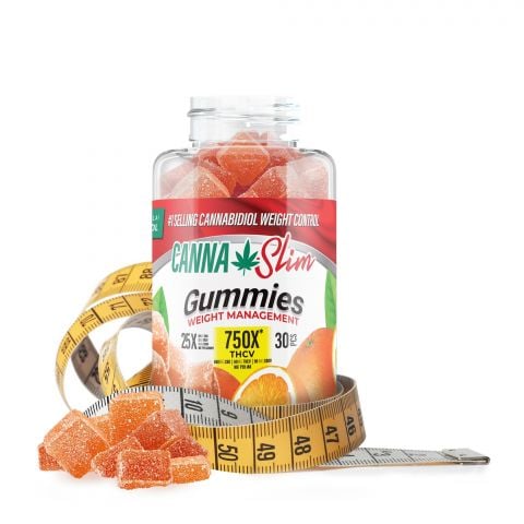 Canna Slim THCV Gummies - Weight Management 750X Best Sales Price - Gummies