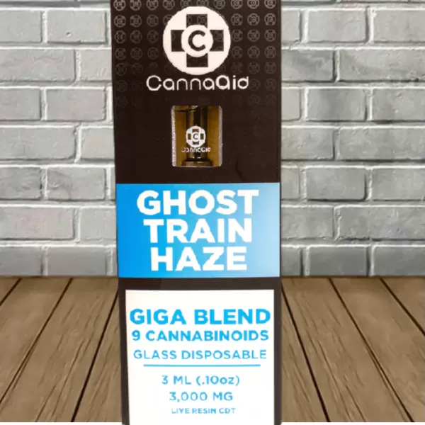 CannaAid Giga Blend Glass Disposable 3ml Best Sales Price - Vape Pens