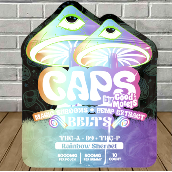 Caps Magic Shrooms + Hemp Extract Sour Belts Best Sales Price -