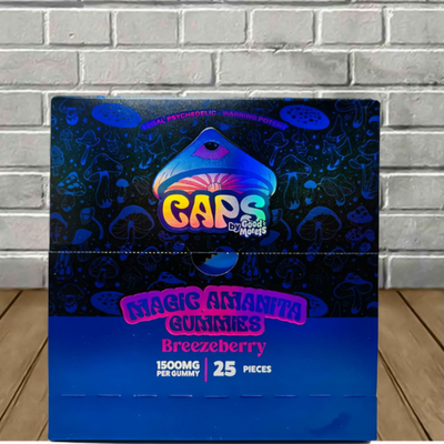 Caps Psychedelic Amanita Gummies 1500mg Best Sales Price - Gummies