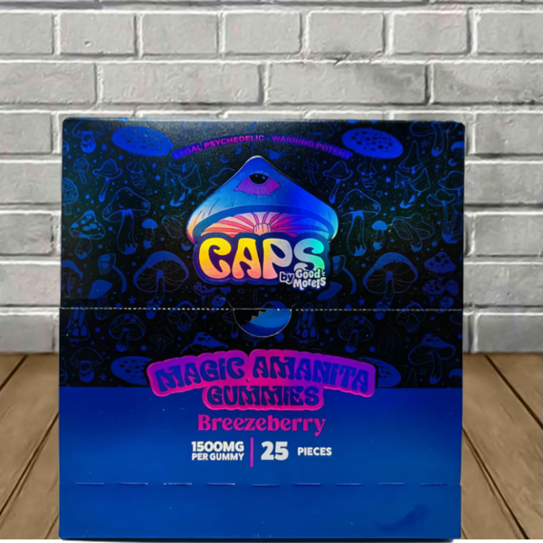 Caps Psychedelic Amanita Gummies 1500mg Best Sales Price - Gummies