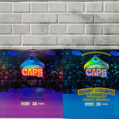 Caps Psychedelic Amanita Gummies 1500mg Best Sales Price - Gummies