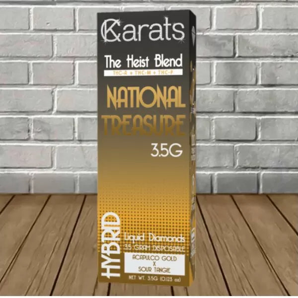 Carats Heist Blend Liquid Diamonds Disposable 3.5g Best Sales Price - Vape Pens