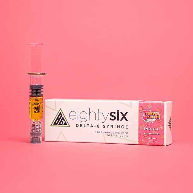 Eighty Six Cereal Killer (F.P. OG) Delta-8 THC Syringe Best Sales Price - Accessories