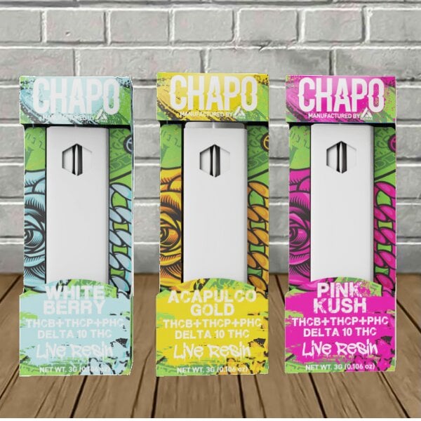 Chapo Extrax Live Resin Disposable 3g Best Sales Price - Vape Pens