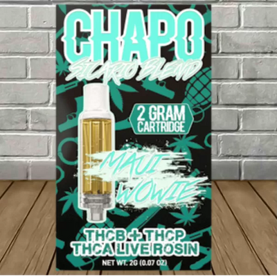 Chapo Extrax Live Rosin Sicario Blend Cartridge 2g Best Sales Price - Vape Cartridges