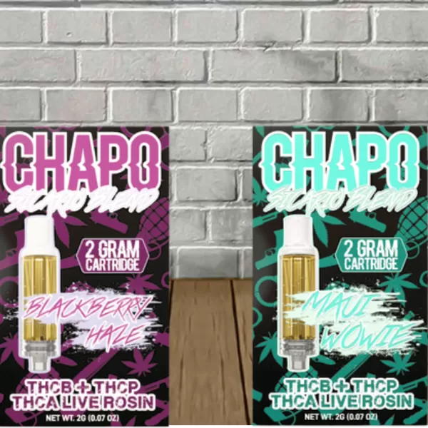 Chapo Extrax Live Rosin Sicario Blend Cartridge 2g buy best price online