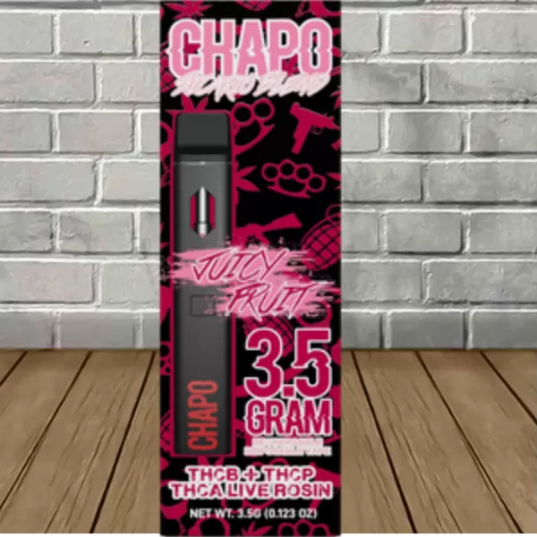 Chapo Extrax Live Rosin Sicario Blend Disposable Vape 3.5g Best Sales Price - Vape Pens