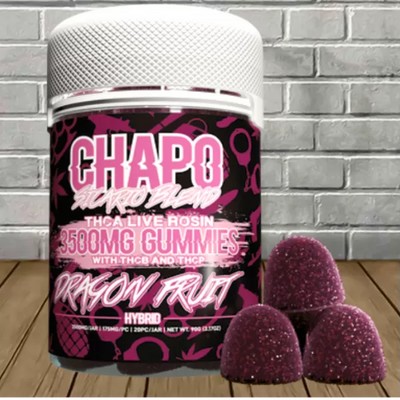 Chapo Extrax Live Rosin Sicario Blend Gummies 3500mg Best Sales Price - Gummies