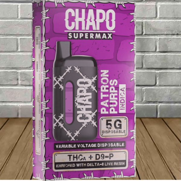 Chapo Extrax Supermax THCa + D9-P Disposable 5g Best Sales Price - Vape Pens